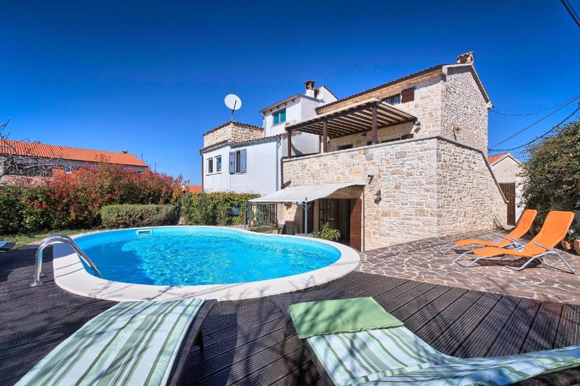 Mit Privatpool Fuer 6 Personen Ca 110 Qm In Rovinj, Istrien Istrische Riviera Ferienhaus